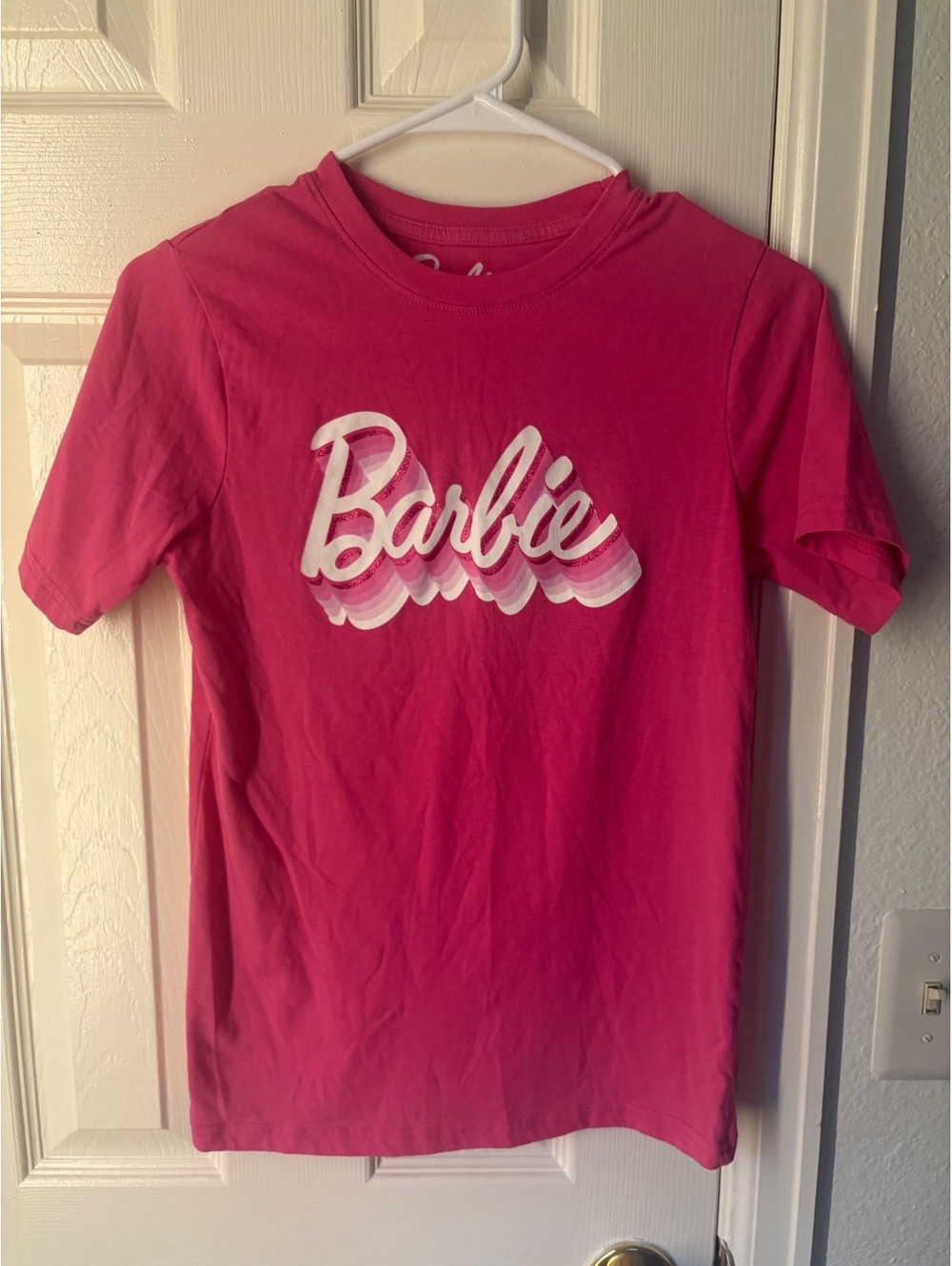 Barbie Pink Graphic T-Shirt XL Hybrid Apparel